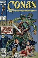 Conan the Barbarian #255 "Part IV: The Priests of the Purple Plague" Release date: February 18, 1992 Cover date: April, 1992