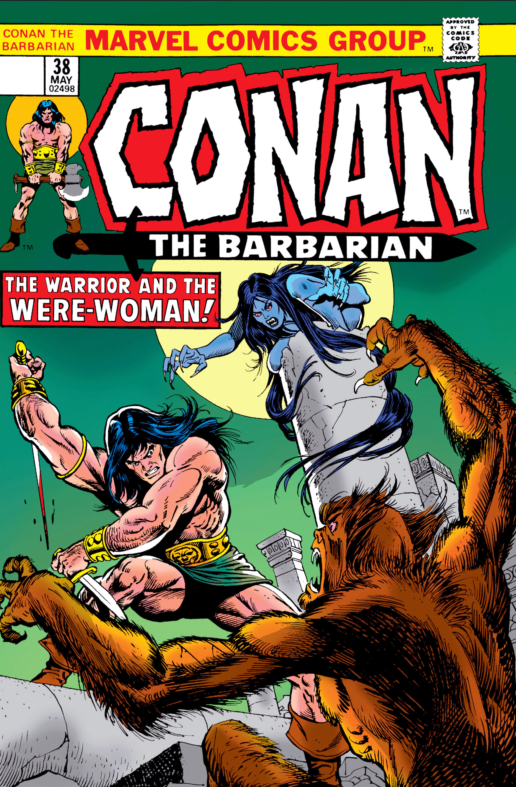 conan the barbarian cover art