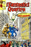 Fantastici Quattro #15 "Sub-Mariner contro la razza umana" Data di uscita: Ottobre 1971