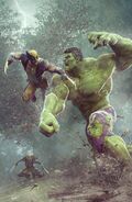 Hulk (Vol. 6) #1 Frankie's Comics and Golden Apple Comics Exclusive Barends variant