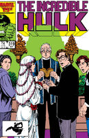 Incredible Hulk #319 "Member of the Wedding" Release date: February 11, 1986 Cover date: May, 1986