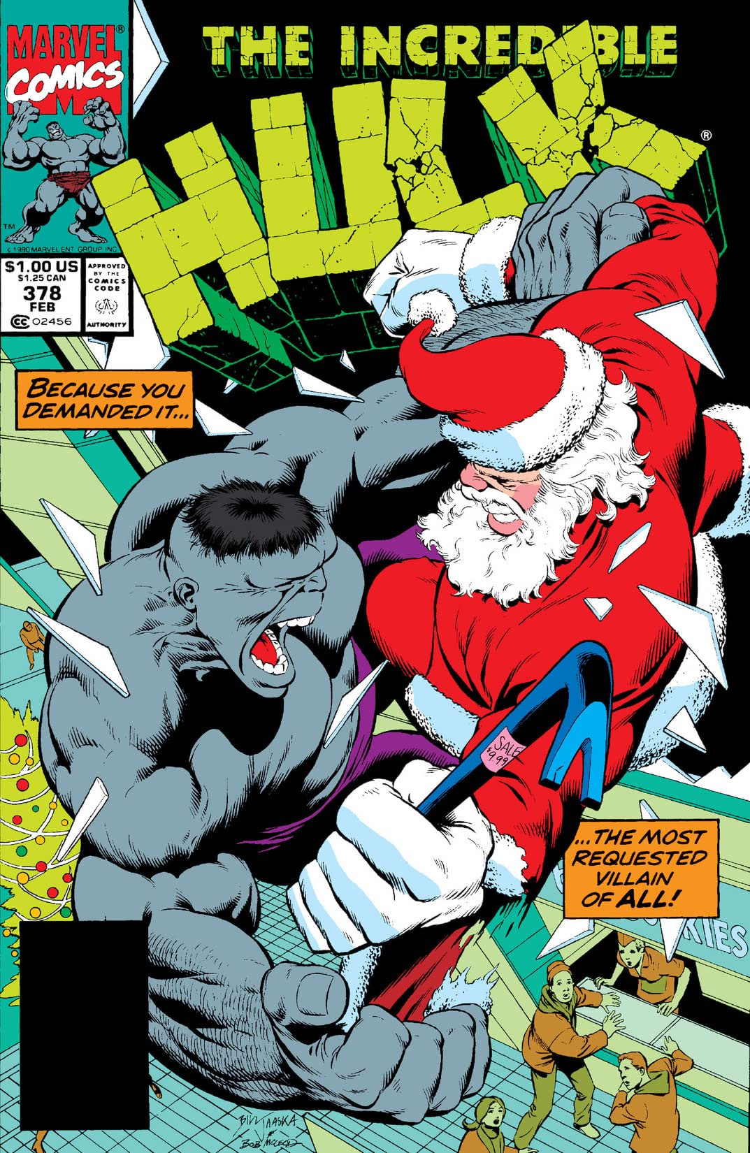 Incredible Hulk Vol 1 378 Marvel Database Fandom