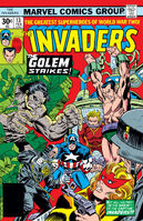 Invaders #13 "The Golem Walks Again" Release date: November 2, 1976 Cover date: February, 1977