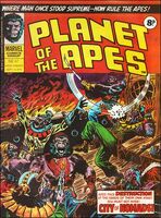 Planet of the Apes (UK) #47 Cover date: September, 1975