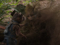 Rocket Raccoon (Earth-199999) and Groot II (Earth-199999) from Avengers Infinity War 001