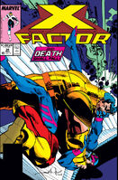 X-Factor #34 "Death!" Release date: July 26, 1988 Cover date: November, 1988