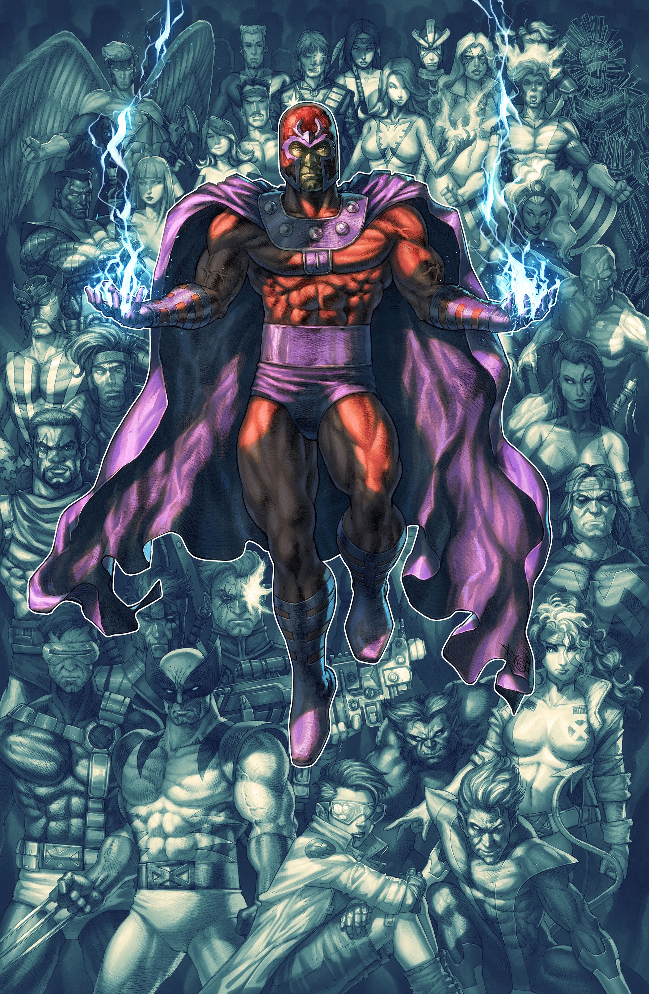 magneto comic wallpaper