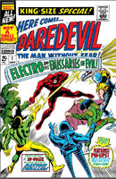 Daredevil Annual #1 "Electro, and His Emissaries of Evil" Release date: June 29, 1967 Cover date: September, 1967