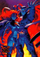 Inferno from Ultra X-Men (Trading Cards) 1995 Set 001
