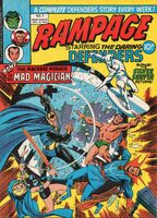 Rampage #7 Release date: November 30, 1977 Cover date: November, 1977