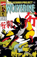 Wolverine (Vol. 2) #28 "The Lazarus Project Part 2 The Stranger" Release date: June 12, 1990 Cover date: August, 1990