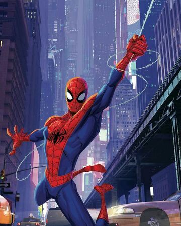 Peter Parker Earth Trn701 Marvel Database Fandom - roblox spider man into the spider verse