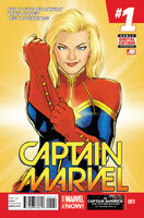 Captain Marvel (Vol. 8) #1 "Higher, Further, Faster, More. Part One" Release date: March 12, 2014 Cover date: May, 2014