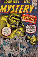 Journey Into Mystery #59 "I Unleashed Shagg Upon the World!" Release date: March 28, 1960 Cover date: July, 1960