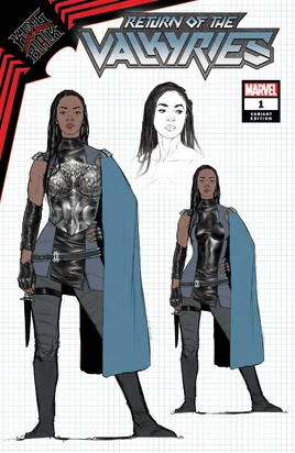 King in Black Return of the Valkyries Vol 1 1 Design Variant