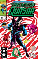 Quasar #24 "Prolog VI: Maelstrom Manifest" Release date: May 14, 1991 Cover date: July, 1991