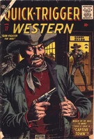 Unavailable Quick Trigger Western #17 "Gun-Fighter For Hire!" Release date: December 19, 1956 Cover date: April, 1957