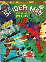 Spider-Man Comics Weekly #84 Cover date: September, 1974