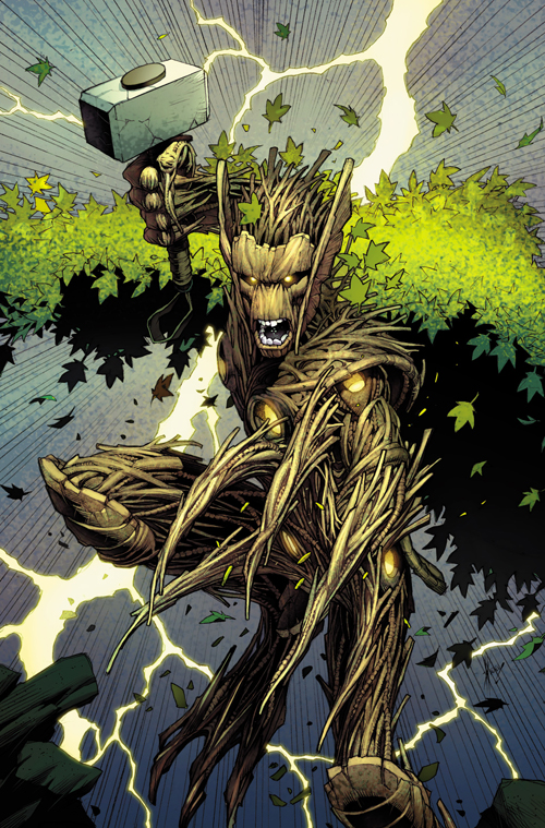 groot guardians of the galaxy comic