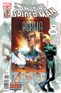 O Incrível Homem-Aranha #693 "Alpha, Part 2: That Something Special" (Novembro de 2012)