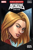 Avengers United Infinity Comic #25 "Chapter Five The Dead Moon (Part Five)" Release date: March 28, 2024 Cover date: March, 2024