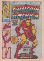 Captain America (UK) #9 "Channel 33 1/3" Release date: April 22, 1981 Cover date: April, 1981