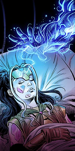 Carina Tivan (Earth-TRN1095) and Ægon (Earth-517) from Marvel Contest of Champions 001