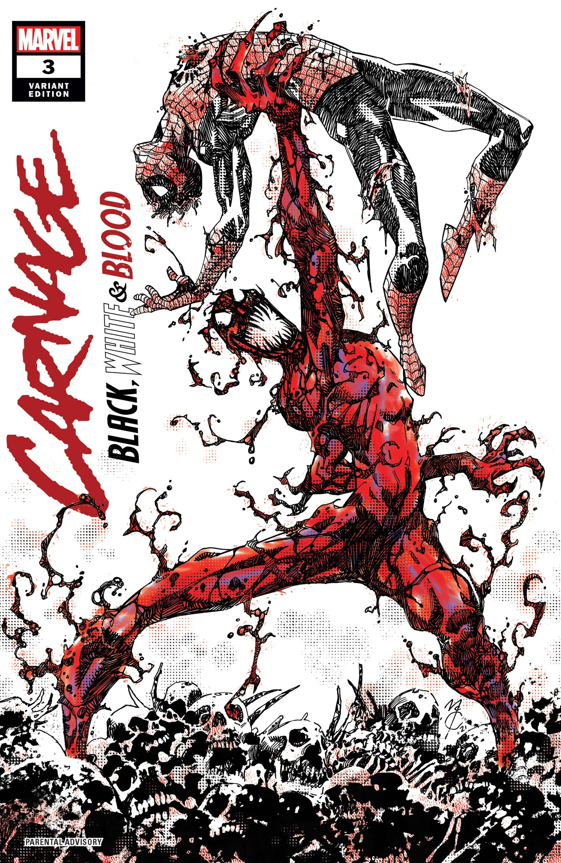 Carnage: Black, White & Blood Vol 1 3 | Marvel Database | Fandom