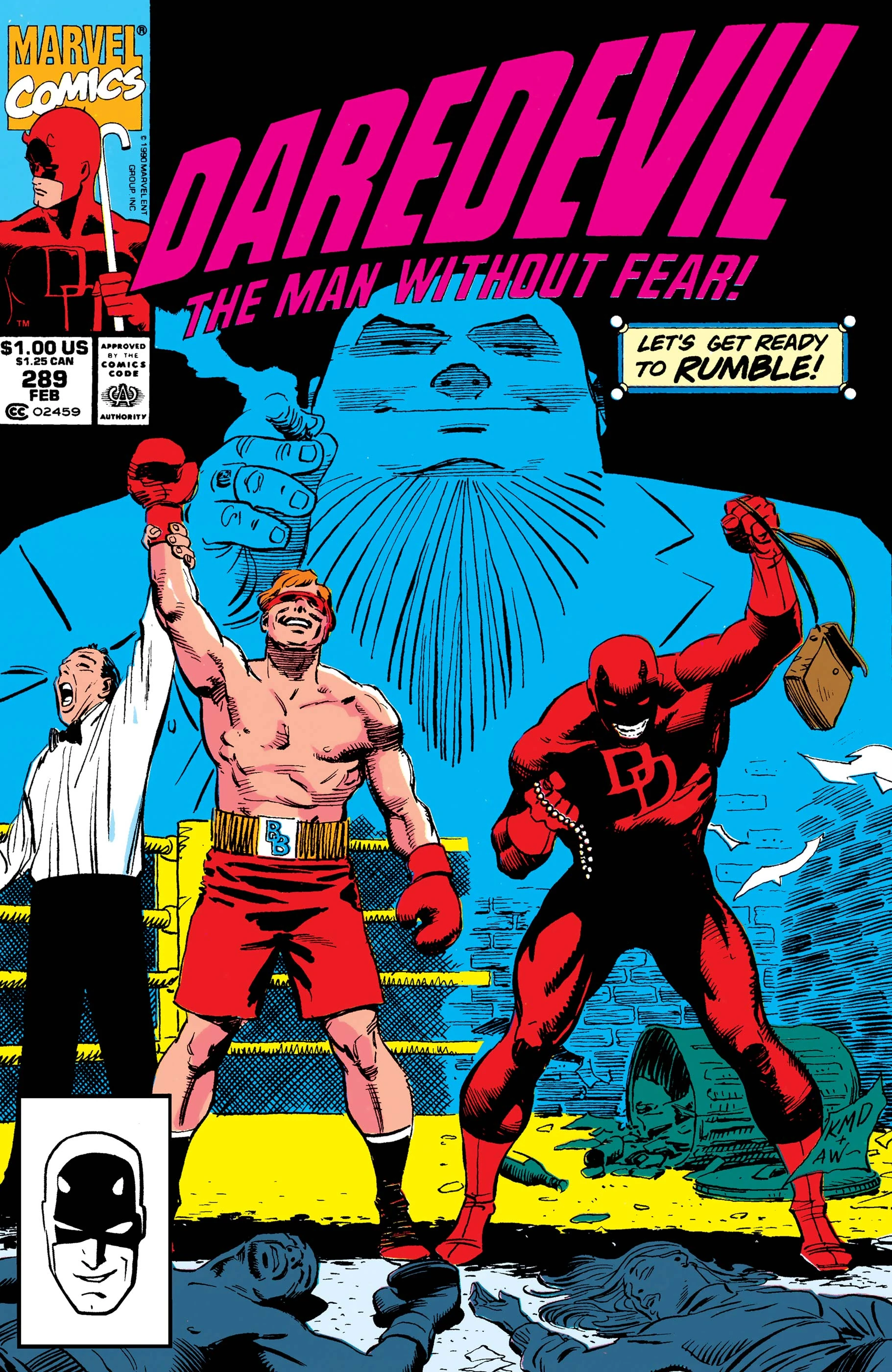Daredevil Vol 1 289 | Marvel Database | Fandom