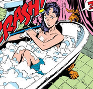 Bathing at the Cooterman's Creek facility From Uncanny X-Men #244