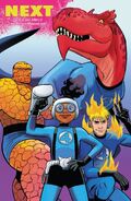 With the Fantastic Four From Moon Girl and Devil Dinosaur #29