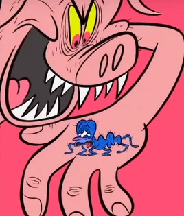 May Porker and Peter Porker (Earth-8311B) from Spider-Man Into the Spider-Verse 001