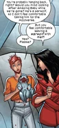 Amazing Baby (Earth-616) with Rachel Summers (Earth-811) and Jeanne-Marie Beaubier (Earth-616) from X-Factor Vol 4 2.jpg (1.66 MB) From X-Factor (Vol. 4) #2