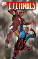 Eternals (Vol. 4) #4 "To Slay A God!" Release date: September 3, 2008 Cover date: November, 2008