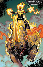 Ghost Rider Thor (Horus) was the only hero (Earth-5478)