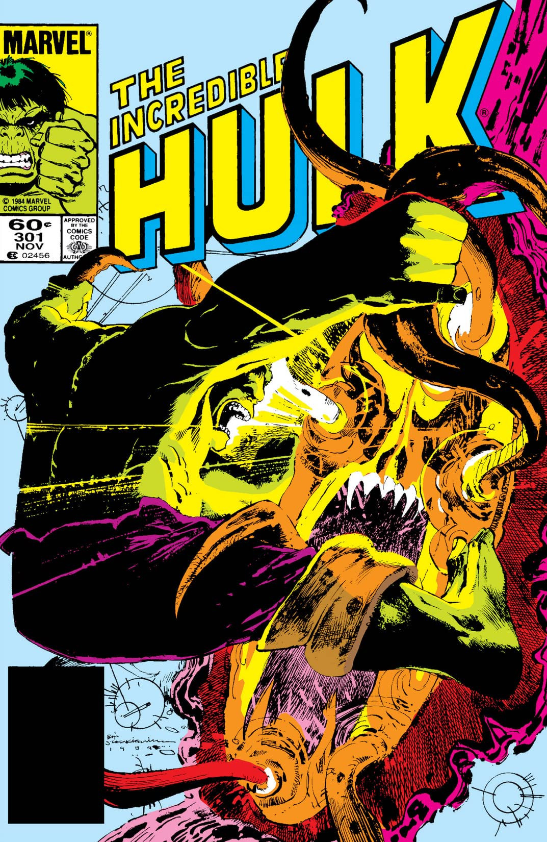 The incredible HULK #299〜#302 アメコミ マーベル The incredible HULK #299〜#302 アメコミ マーベル The