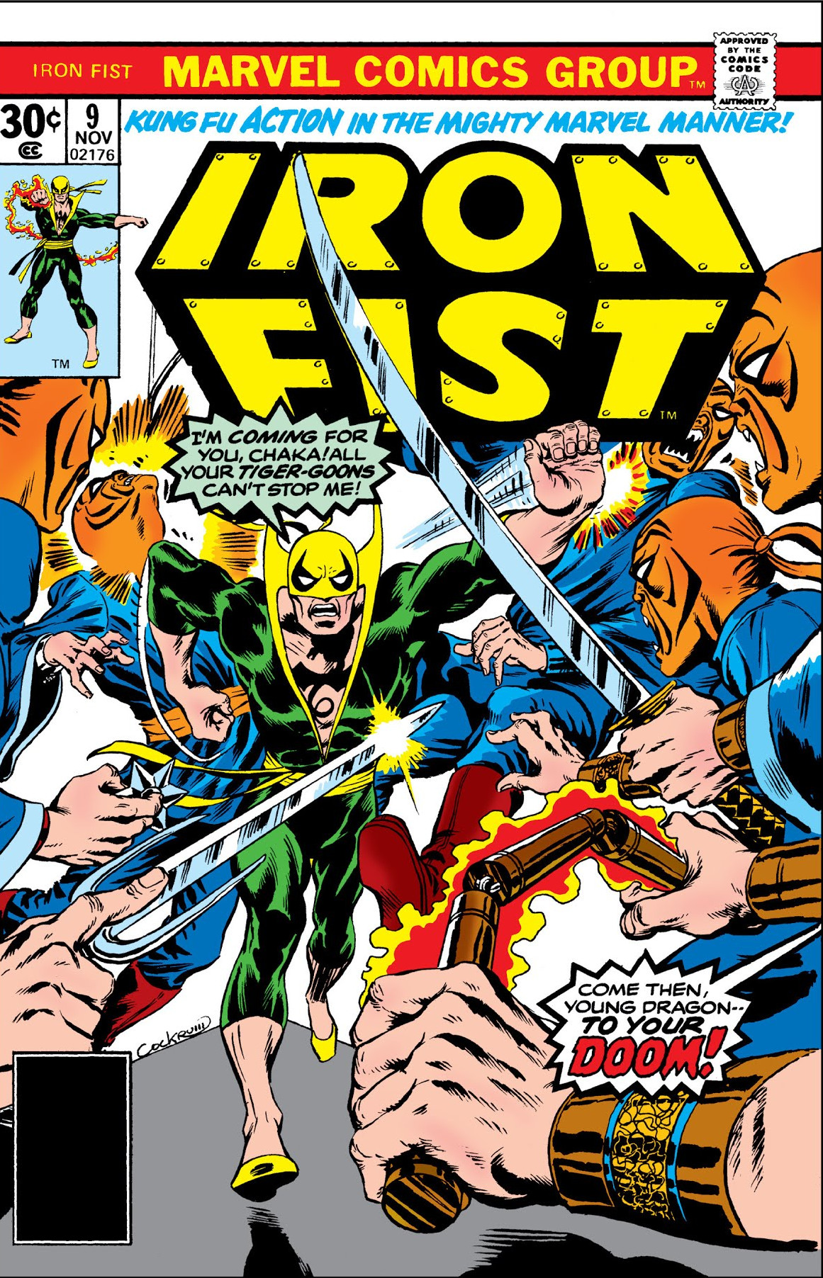 Iron Fist Vol 1 3, Marvel Database