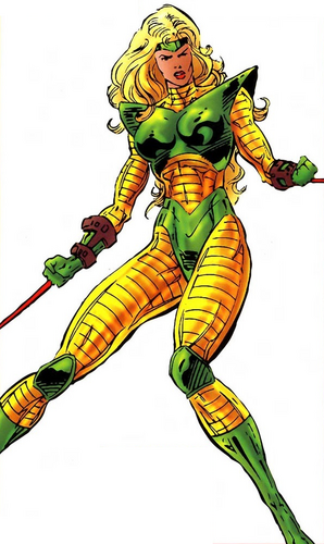 Ravonna Renslayer (Earth-6311) from All-New Official Handbook of the Marvel Universe Vol 1 11 0001