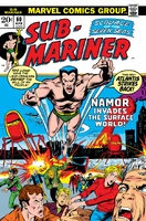 Sub-Mariner (Vol. 2) #60 "The Invasion of New York!" Release date: January 9, 1973 Cover date: April, 1973
