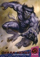 Henry McCoy (Earth-295) from X-Men (Trading Cards) 2018 Set 0001.jpg (300 KB) 115. Dark Beast