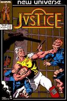 Justice (Vol. 2) #8 "Blind-Sided!" Release date: March 10, 1987 Cover date: June, 1987