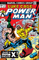 Power Man #27 "Just a Guy Named X!" Release date: July 15, 1975 Cover date: October, 1975