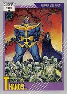 Thanos (Earth-616) from Marvel Universe Cards Series II 0001
