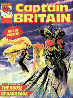 Captain Britain (Vol. 2) #11 "The House of Baba Yaga" Cover date: November, 1985