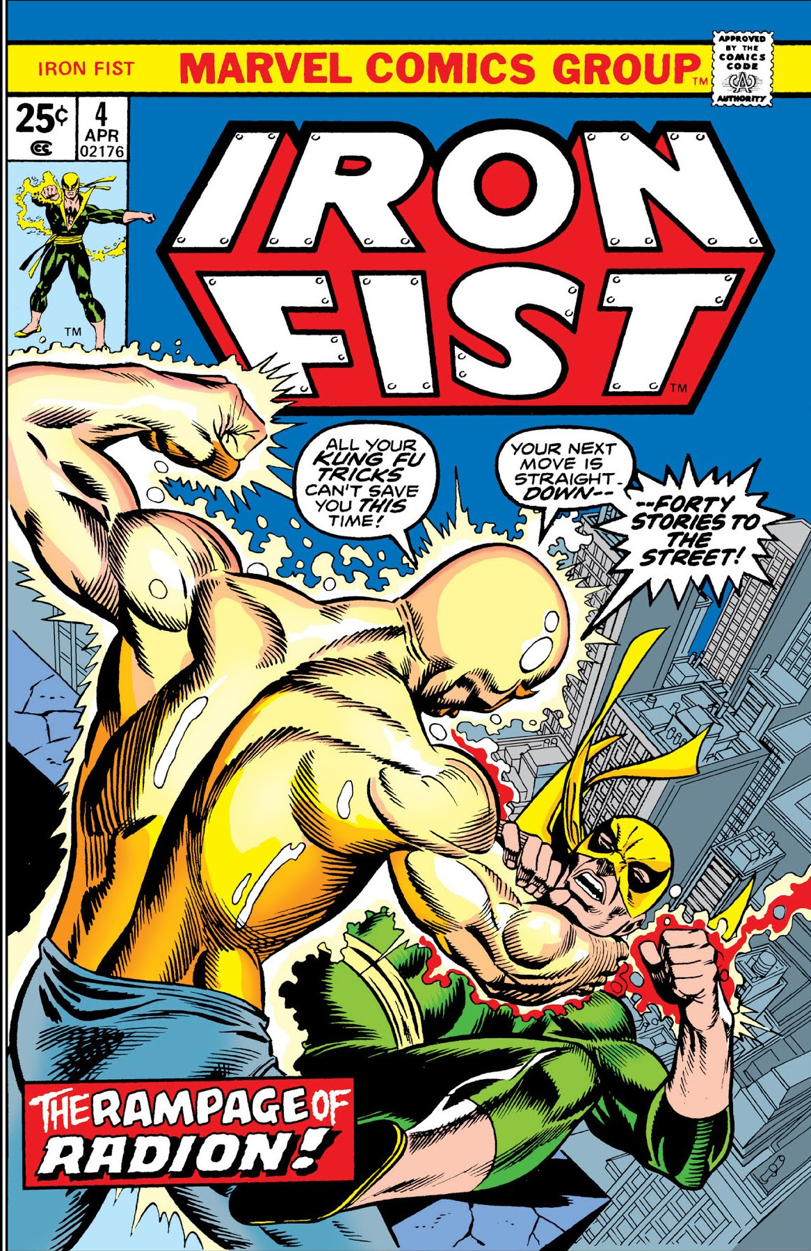 IRON FIST #4 7.0