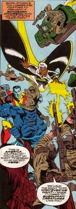 Magistrates Cable Destroyed the X-Men (Earth-21993)