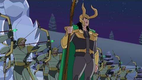 Marvel’s Super Hero Adventures Frost Fight Clip Loki Fights Captain America
