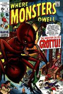 Where Monsters Dwell #3 ""Grottu, King of the Insects!"" (May, 1970)