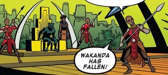 Klaw conquers Wakanda (Earth-31291)