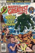 Marvel's Greatest Comics #78 July, 1978